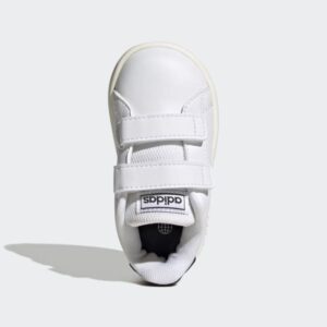 advantage lifestyle court two hook and loop shoes white gw6499 02 standard hover