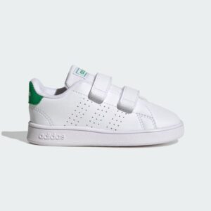 advantage lifestyle court two hook and loop shoes white gw6500 01 standard