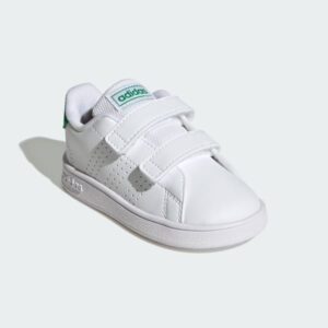 advantage lifestyle court two hook and loop shoes white gw6500 04 standard