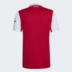 arsenal 22 23 home jersey red h35903 02 laydown hover