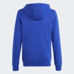 big logo essentials cotton hoodie blue ic6834 01 laydown
