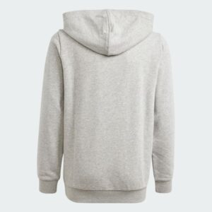 essentials two colored big logo cotton hoodie grey is2590