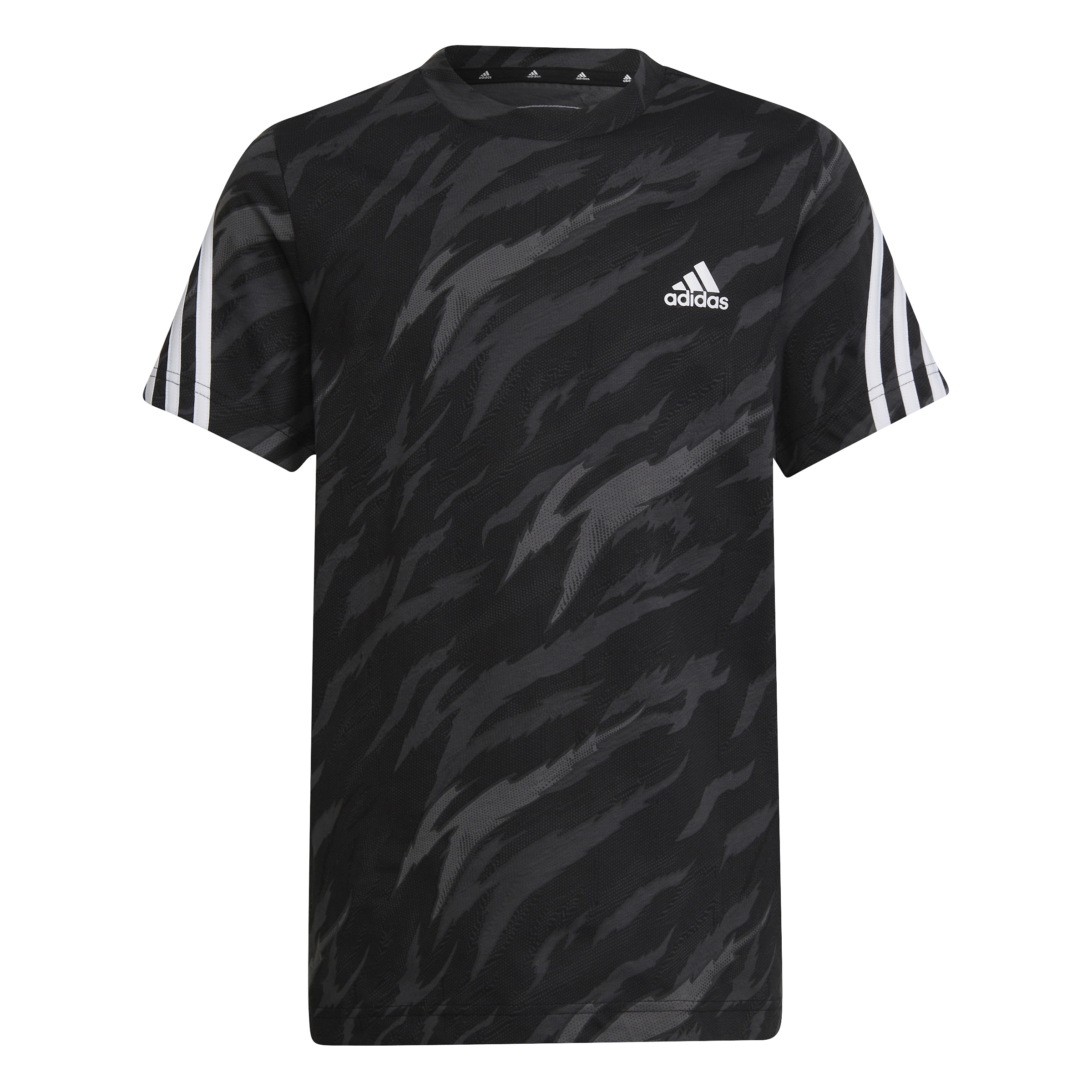 future icons 3 stripes t shirt boys future icons 3 stripes t shirt boys