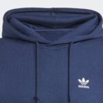 polera con capucha trifolio essentials azul ia4893 01 laydown