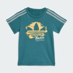 tee short set tecgrn/wonwhi